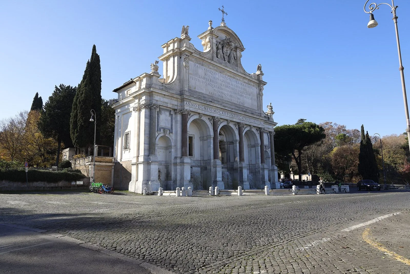 La Fontana dell'Acqua Paola sul Gianicolo, detta il Fontanone